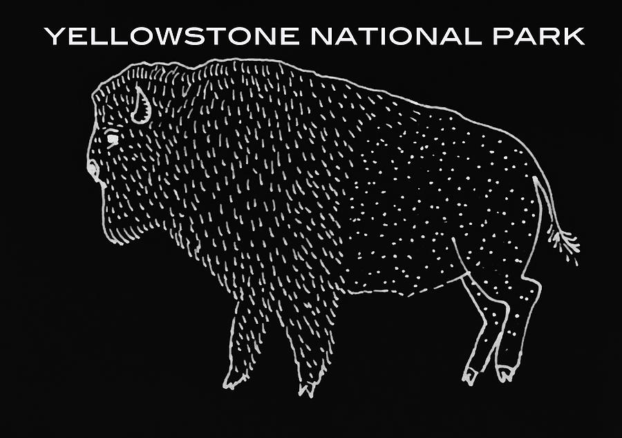 Yellowstone National Park Drawing by Aaron Geraud - Pixels