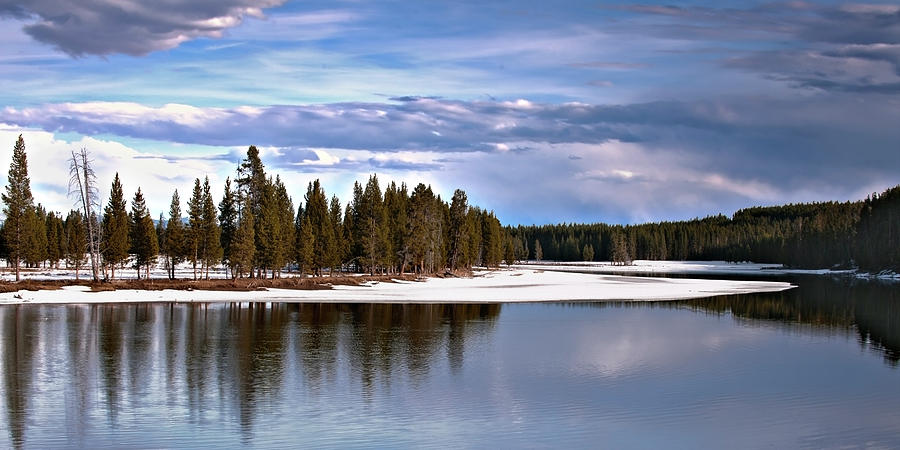 Yellowstone Quiet Photograph by John Christopher