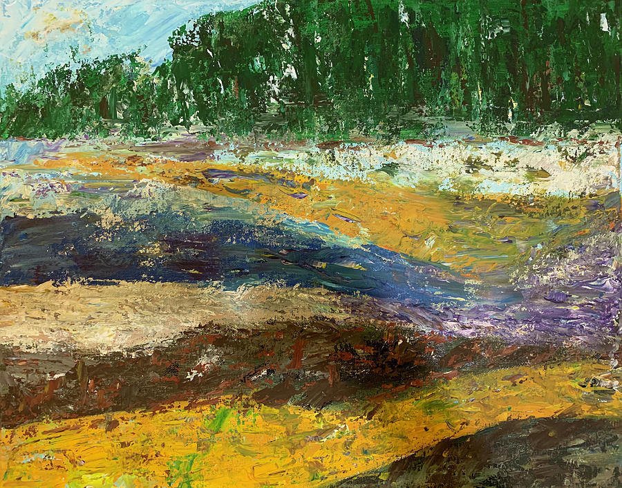 Yellowstone Painting by Raji Musinipally
