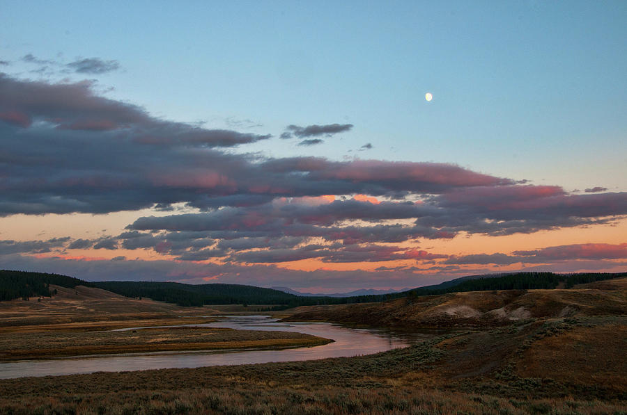 Yellowstone River in Hayden Valley Photograph by Steve Stuller