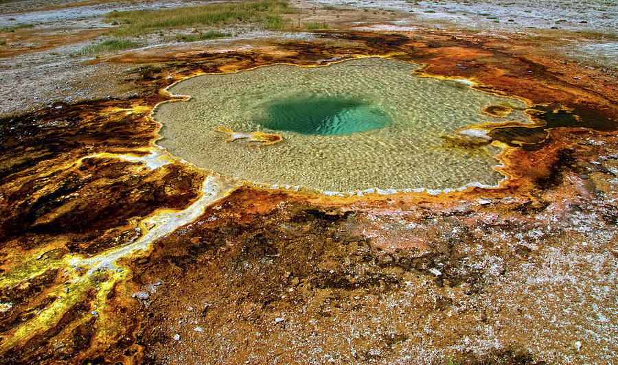 Yellowstone Thermal Pool - The Fishpond Photograph by Bill Wight Ca