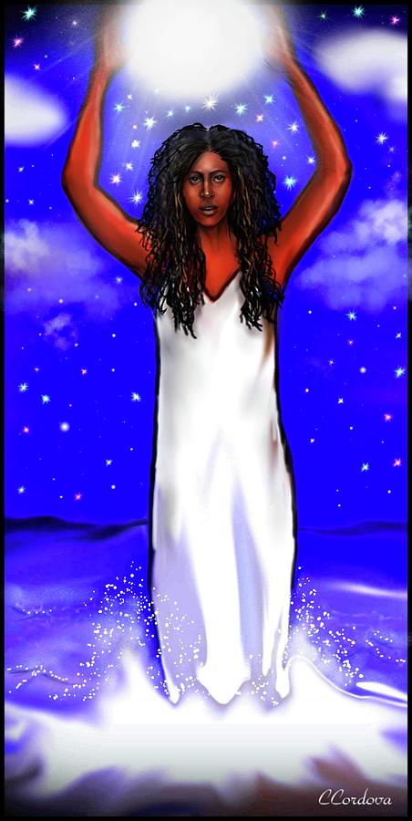 Yemaya coming by Carmen Cordova Yemaya coming by Carmen Cordova