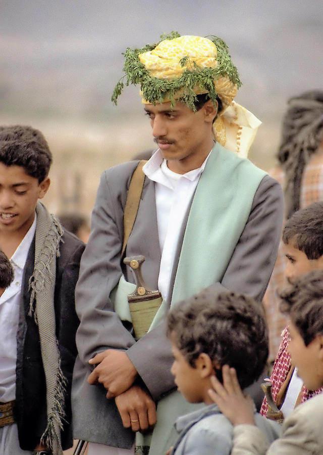 Yemeni Bridegroom Photograph