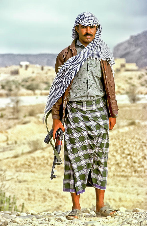 Yemeni Man From The Hadhramaut Photograph by Robert Woodward