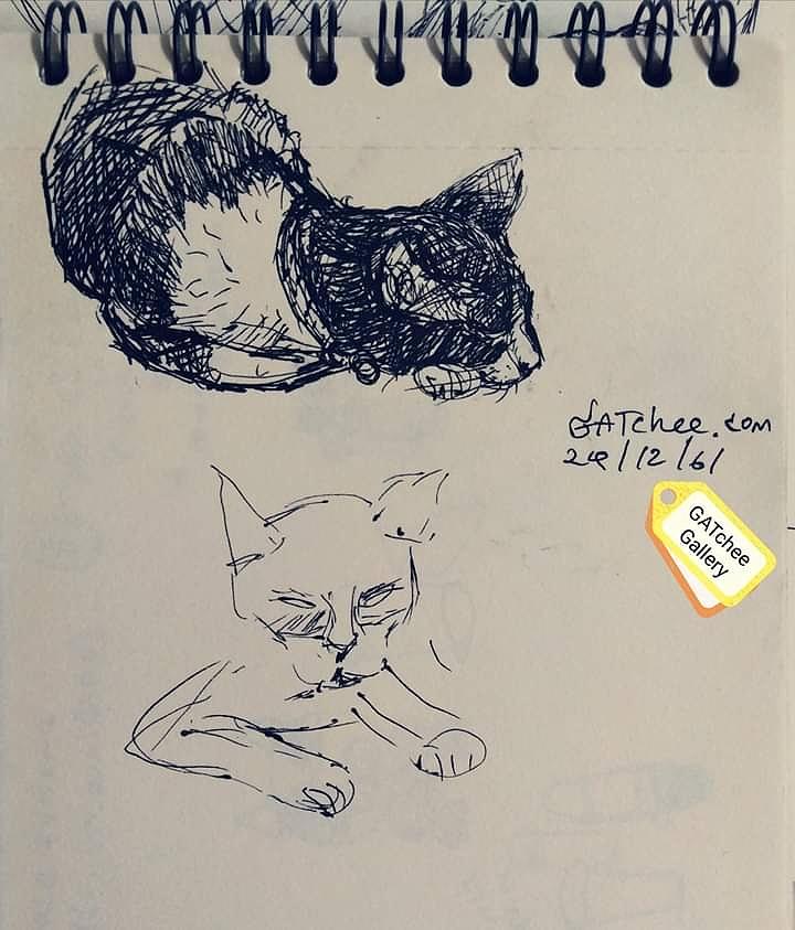 Yesterday GATchee Drawing by Sukalya Chearanantana Yesterday GATchee Drawing by Sukalya Chearanantana