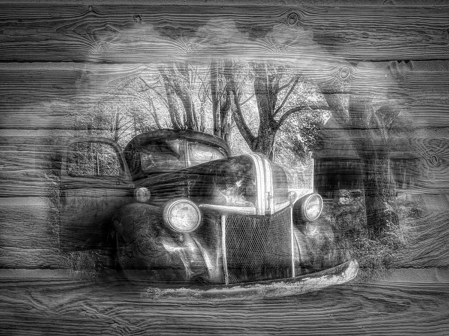 Yesteryear Black and White Photograph by Debra and Dave Vanderlaan