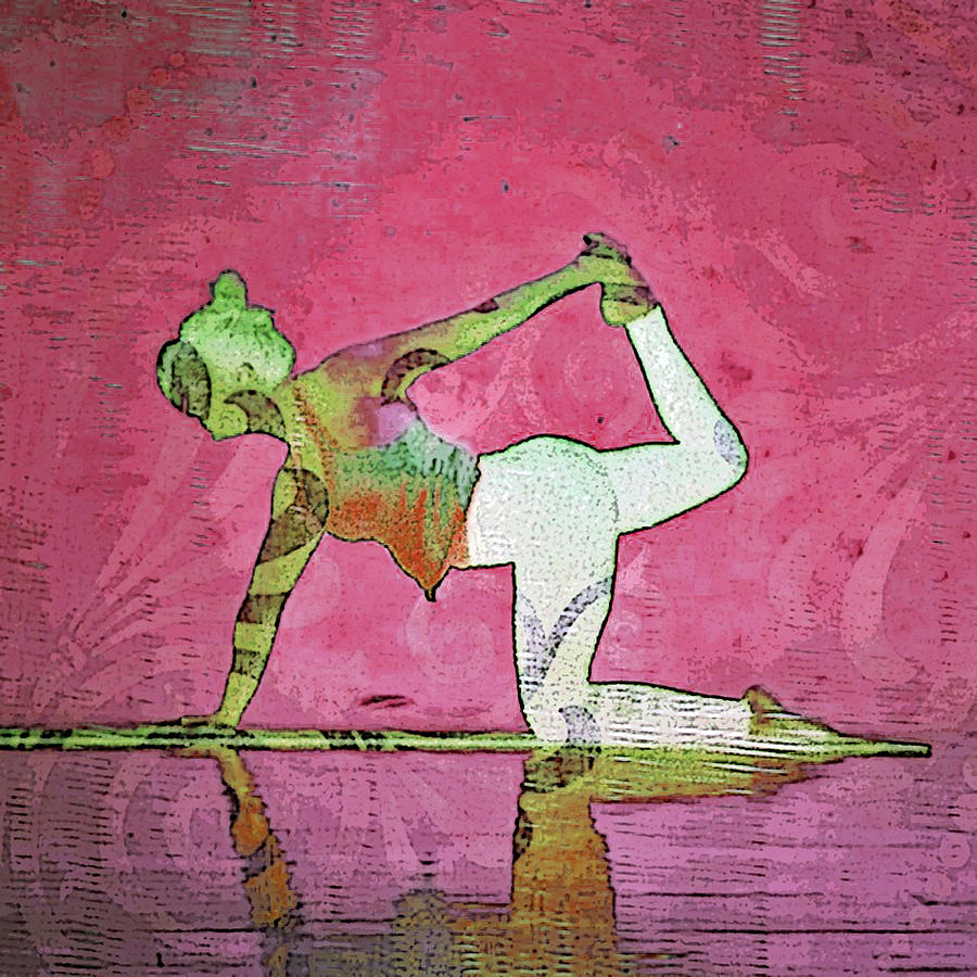 Yoga Swirl Pink Photograph by Cynthia Alvado - Fine Art America