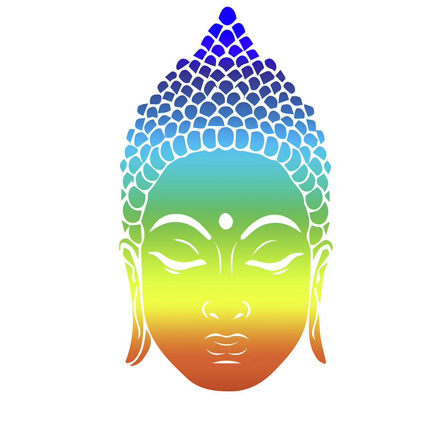 Buddha Mixed Media - Yogav1 2 by Lightboxjournal