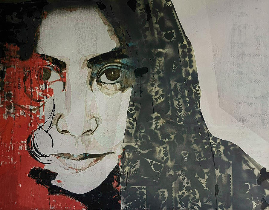 Yoko Ono Painting by Paul Lovering
