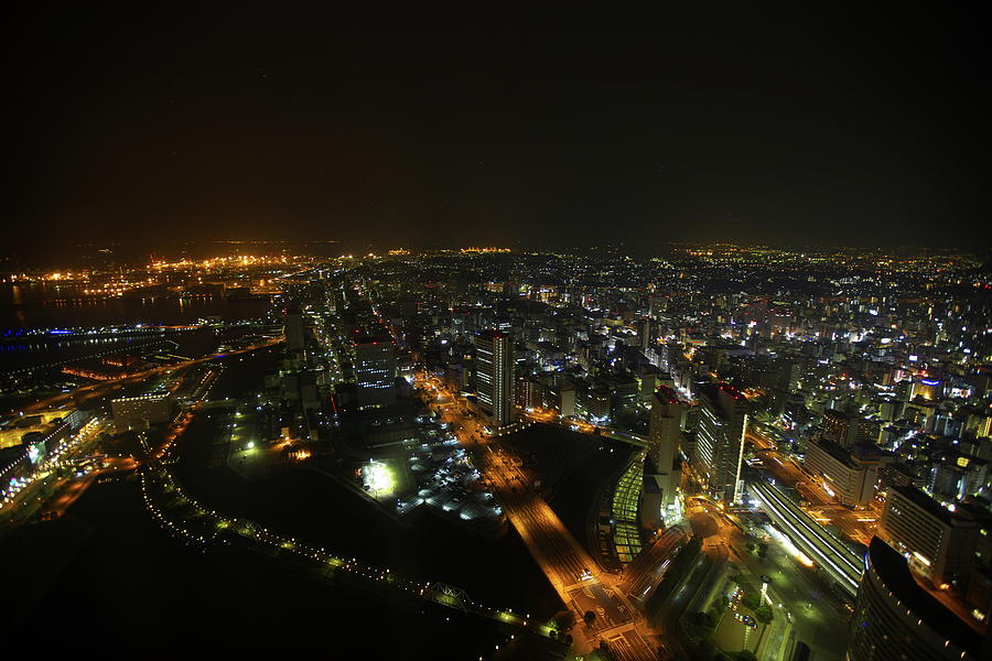 Yokohama Night Photograph by Atsushi Hayakawa