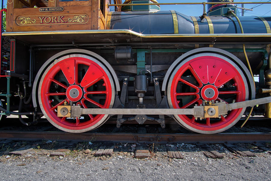 York 17 Steam Engine Photograph by Mark Dodd