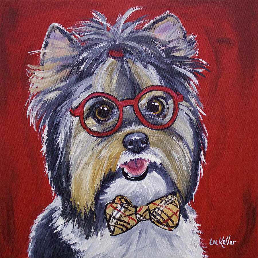 yorkie bow tie