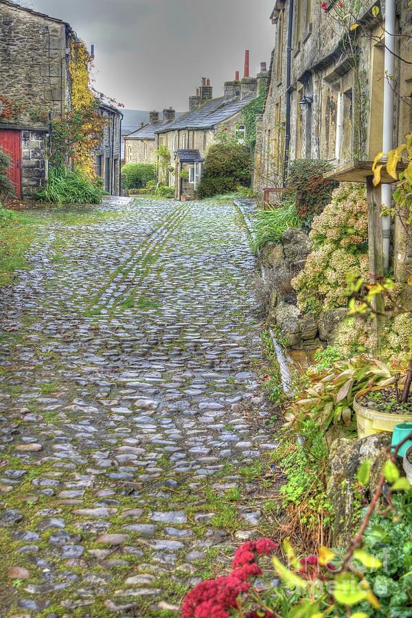 Yorkshire Dales Cobbled Street by David Birchall Yorkshire Dales Cobbled Street by David Birchall