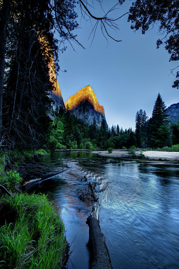 Yosemite Cathedral Peak Photograph by Bill Wight Ca