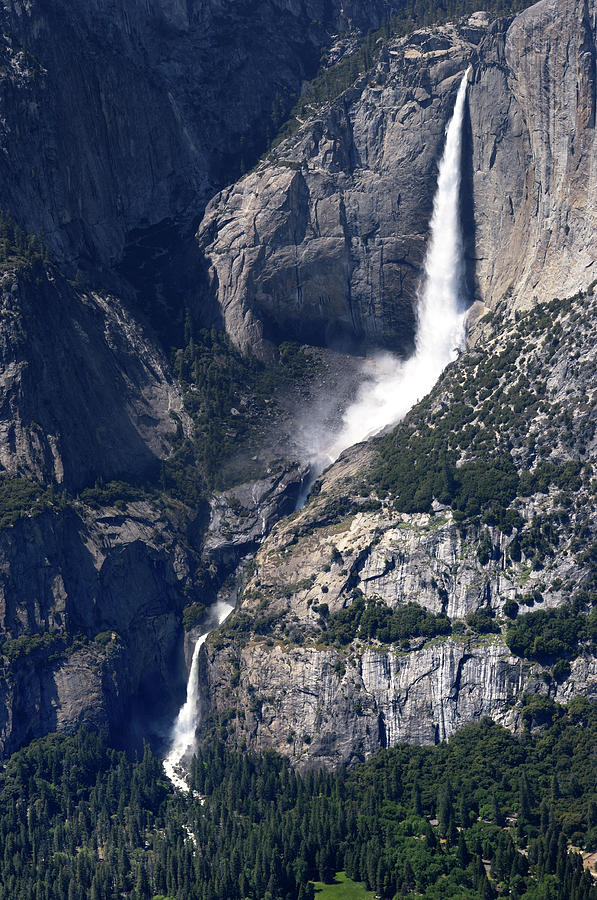 Yosemite Fall From Glacier Point Photograph by Gomezdavid