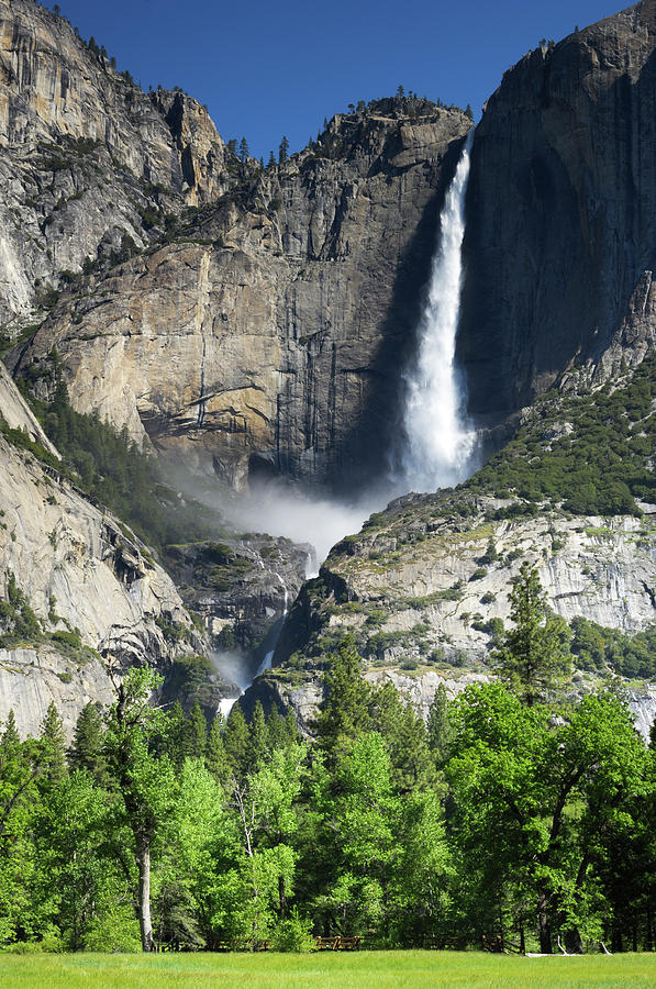 Yosemite Fall In The Spring Photograph by Gomezdavid