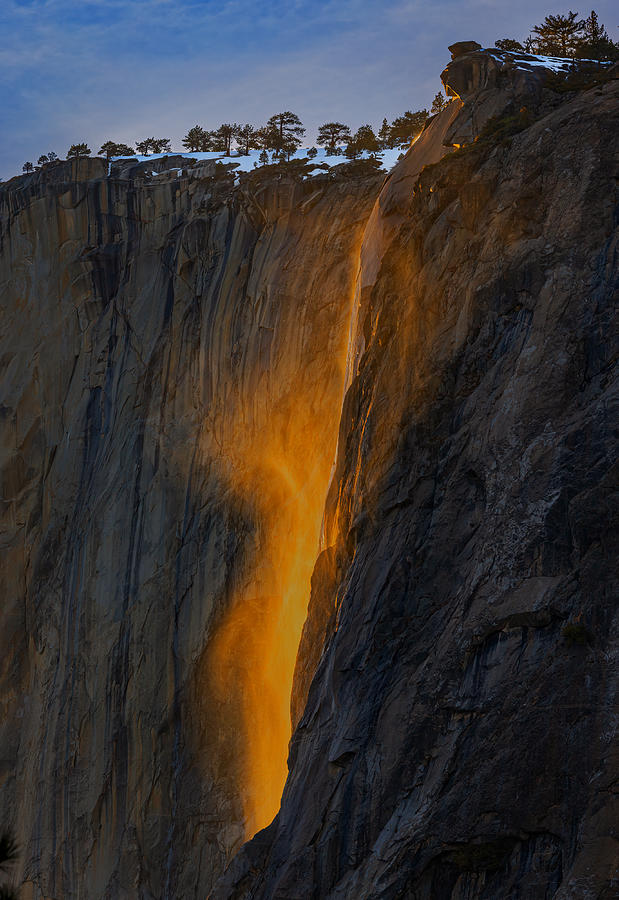 Yosemite Firefall 2023 Photograph By Ning Lin - Pixels