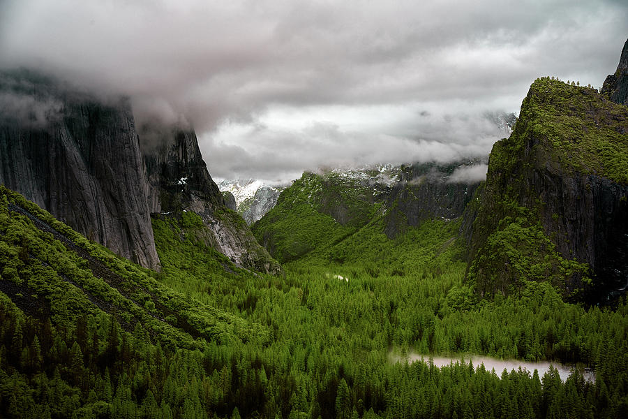 Yosemite in the Clouds Photograph by Jon Glaser