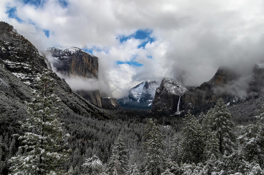 Yosemite In Winter Photograph