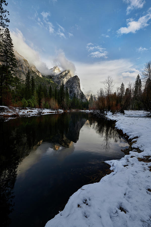 Yosemite Mountains at Dawn Photograph by Jon Glaser