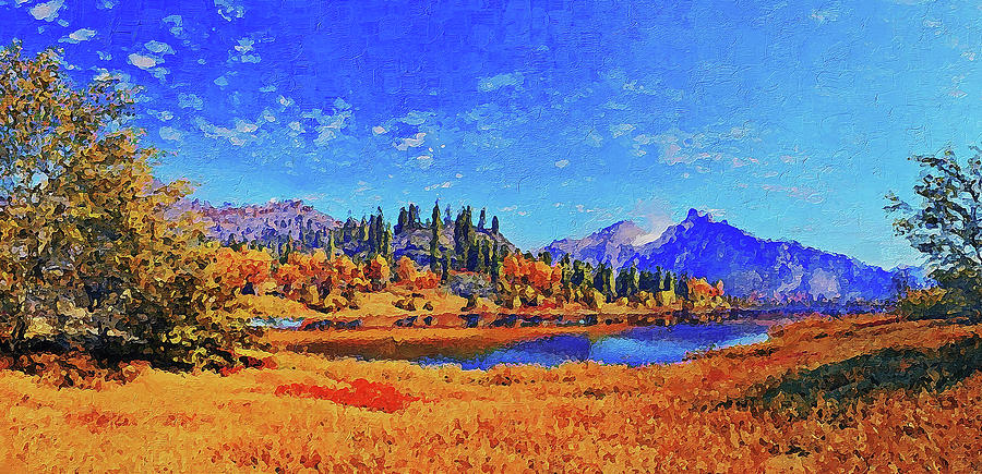 Yosemite National Park - 02 Painting by AM FineArtPrints
