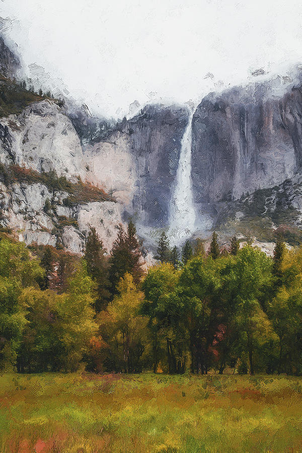 Yosemite National Park - 19 Painting by AM FineArtPrints