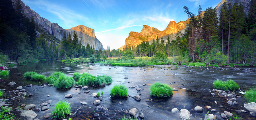 Yosemite National Park, El Capitan Digital Art by Francesco Carovillano ...