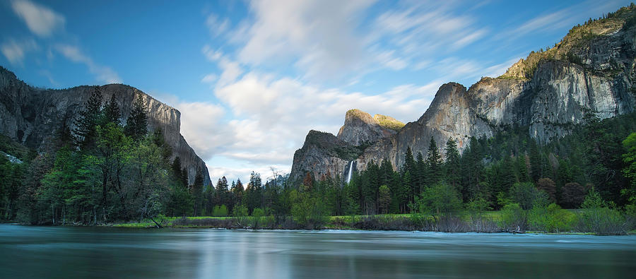 Yosemite Photograph - Yosemite Panorama by Larry Marshall