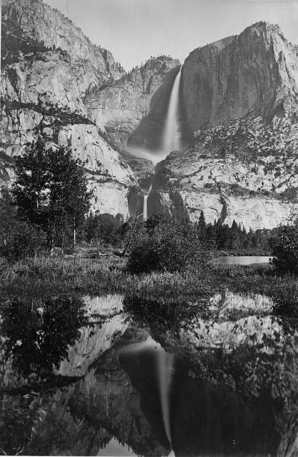 Yosemite Park Photograph by Carleton E. Watkins