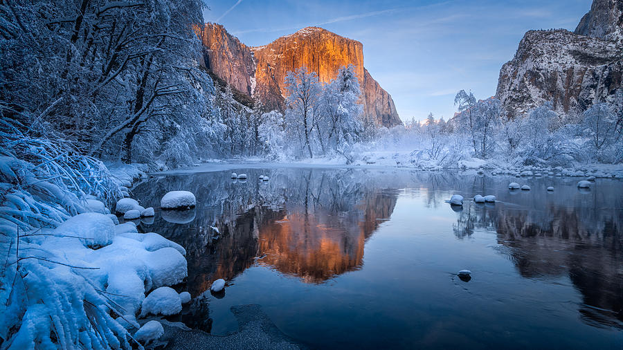 Yosemite Sunset Photograph by Joy Pingwei Pan