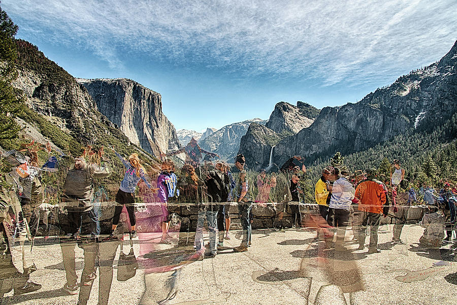 Yosemite Tunnel View MULTIPLE-X Photograph by Bruce McFarland Yosemite Tunnel View MULTIPLE-X Photograph by Bruce McFarland