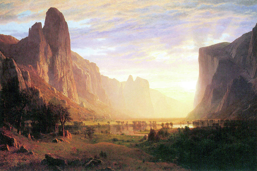 Yosemite Valley 3 Painting by Albert Bierstadt