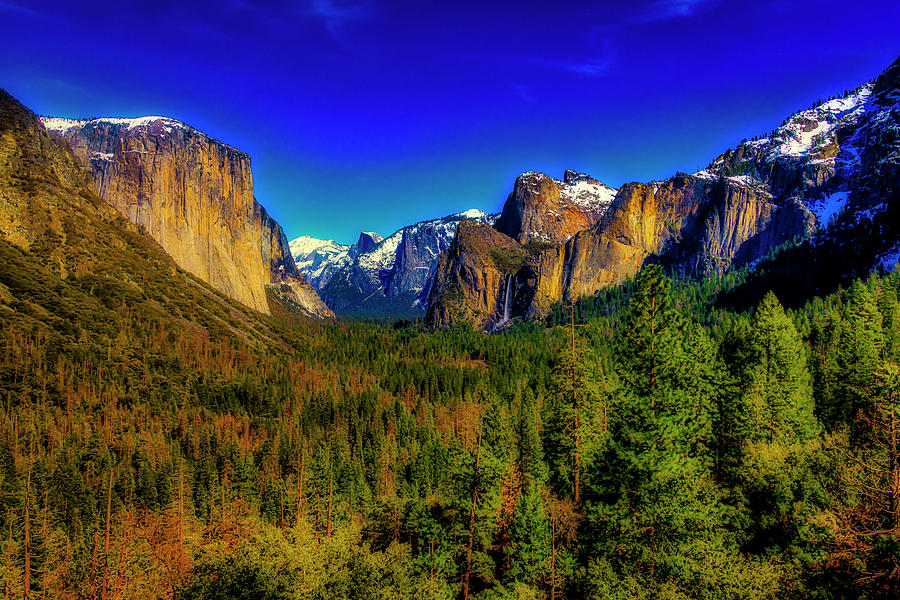 Yosemite Valley View Photograph by Garry Gay