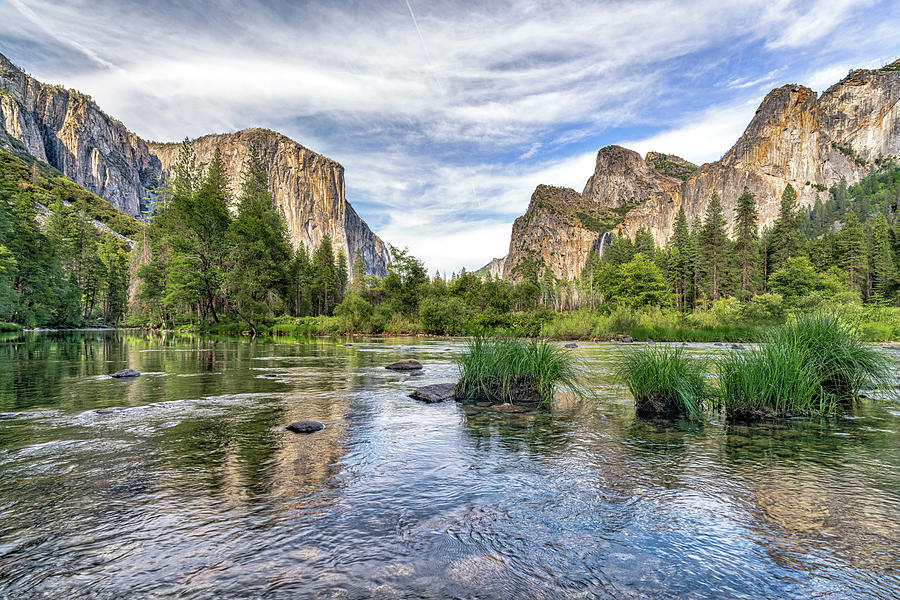 Yosemite Valley View Photograph by Kenneth Everett