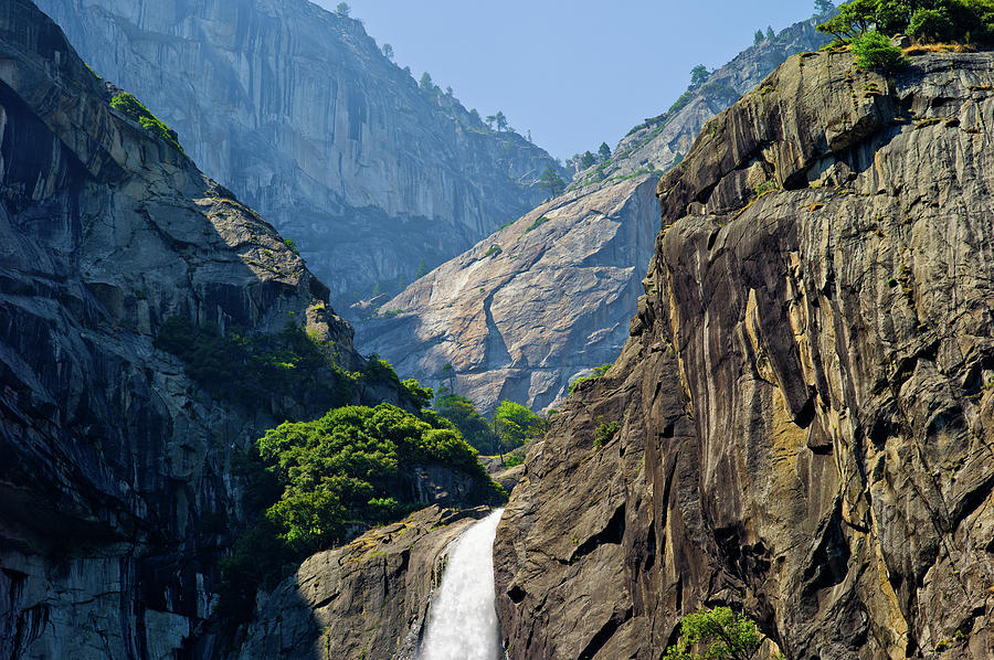 Yosemite Waterfall Photograph by Coyright Roy Prasad
