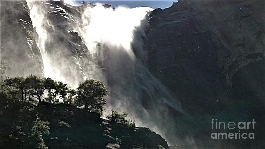 Yosemite Waterfall Photograph