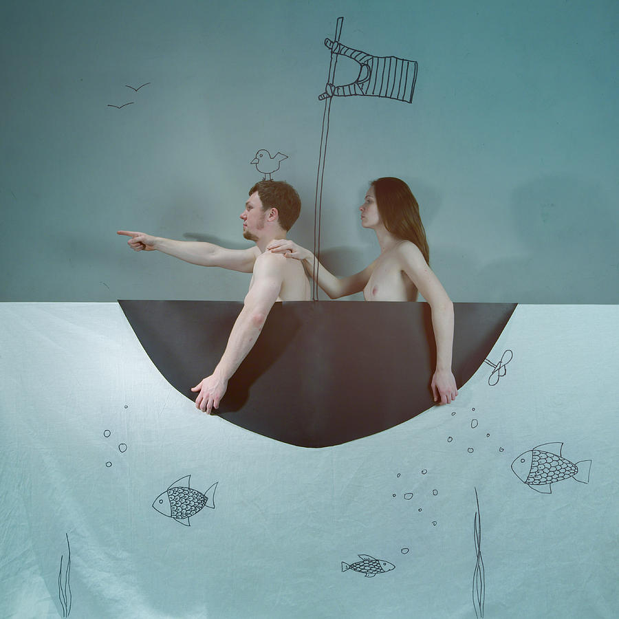 Nude Photograph - You And Me by Yaroslav Vasiliev-apostol
