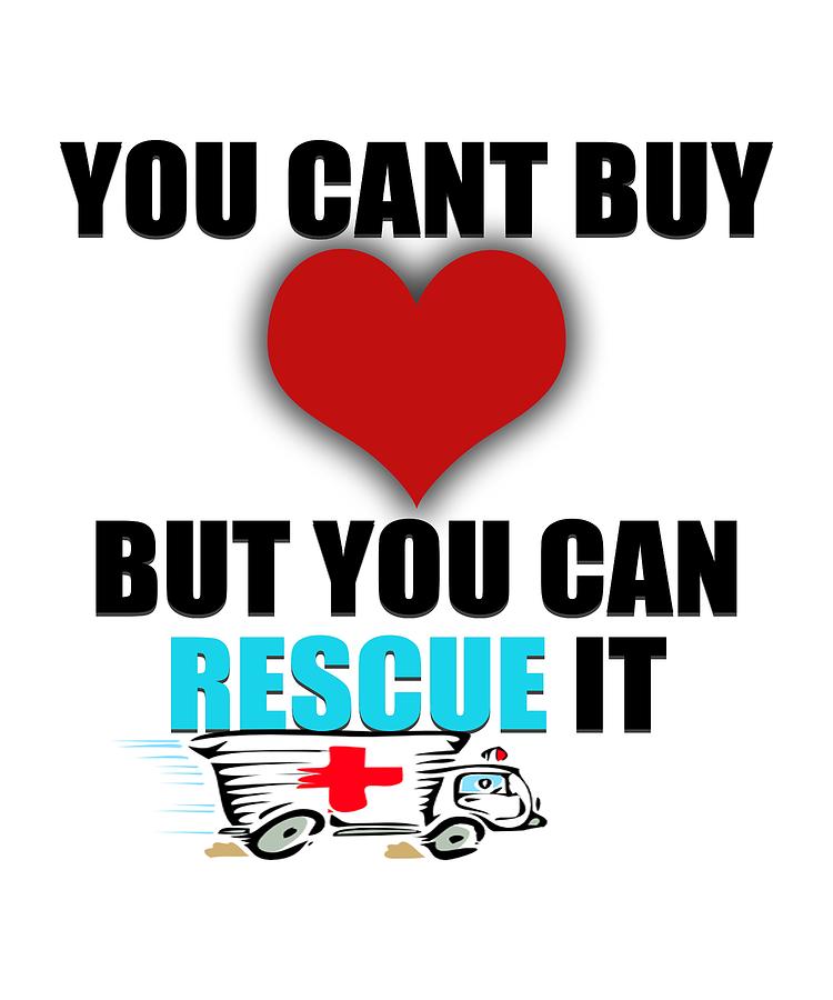 Relationship Glass Art - You Cant Buy Love But You Can Rescue It by Joy Packard