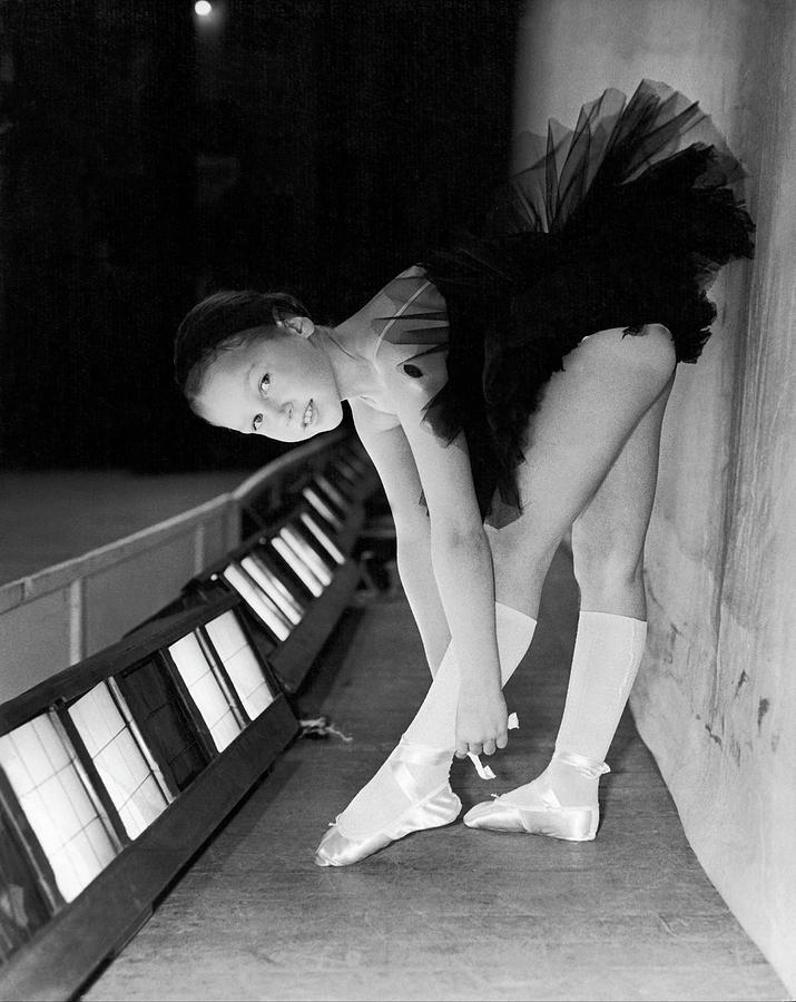 Young Dancer At The Scala In London In Photograph by Keystone-france