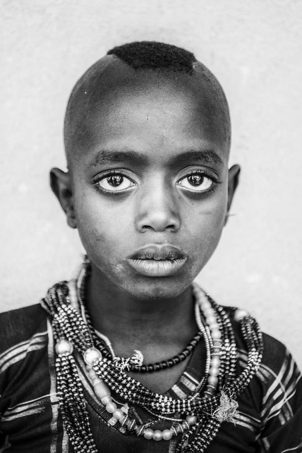 Young Hamar Boy Photograph by Trevor Cole