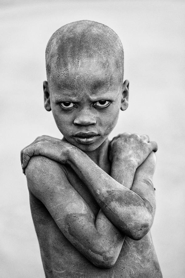 Young Jiye Boy Photograph by Trevor Cole