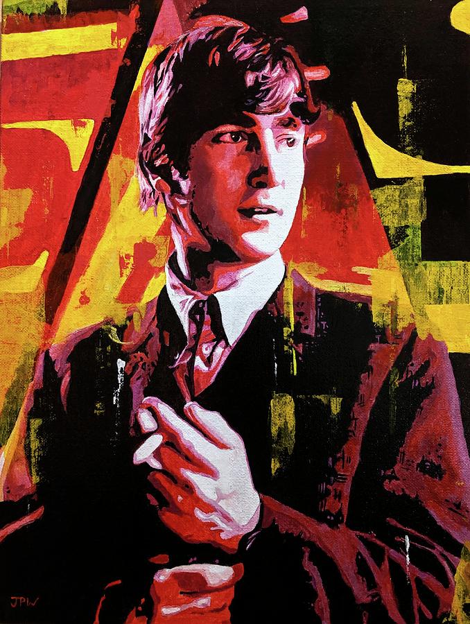 John Lennon Painting - Young John Lennon by JPW Artist