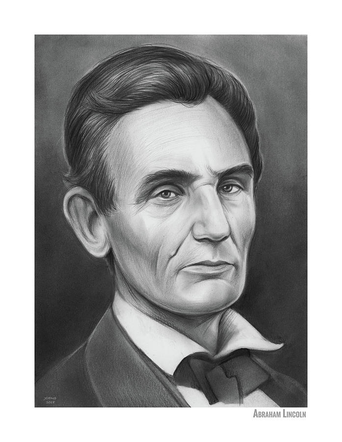 Young Lincoln Lawyer Drawing by Greg Joens