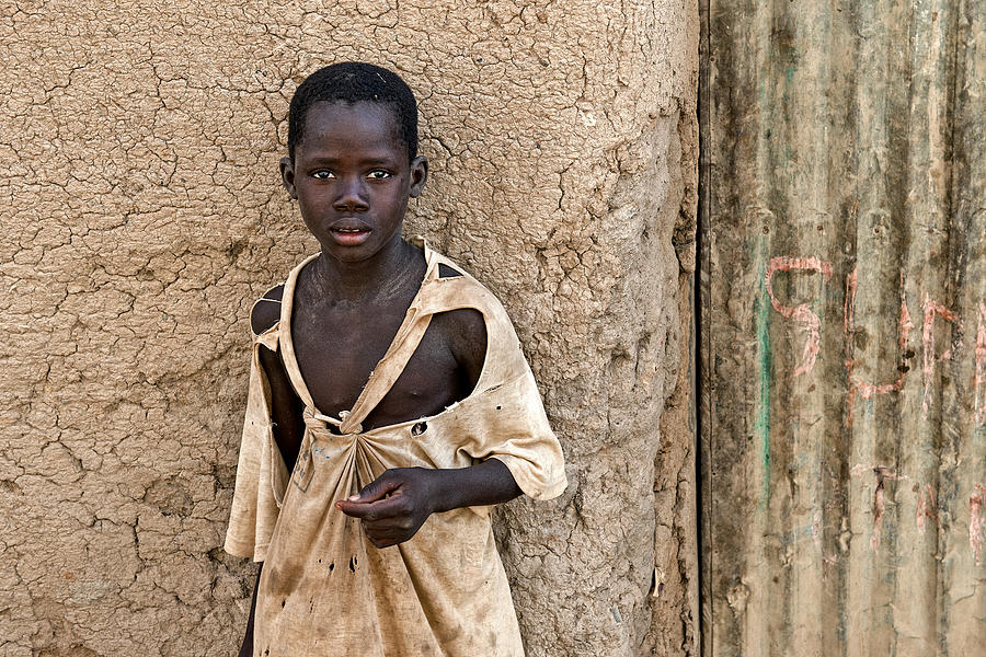 Young Man, Djenne, Mali Photograph by Mark Boyle - Fine Art America