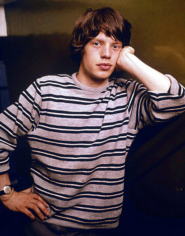 Mick Jagger Photograph - Young Mick Jagger Of The Rolling Stones by Globe Photos