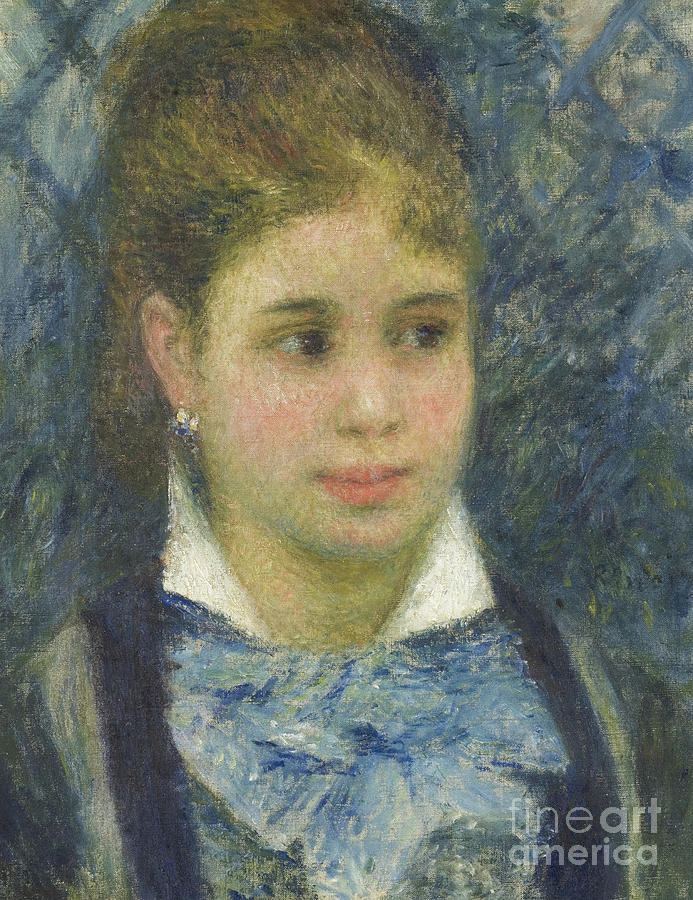 Young Parisian by Renoir Painting by Pierre Auguste Renoir