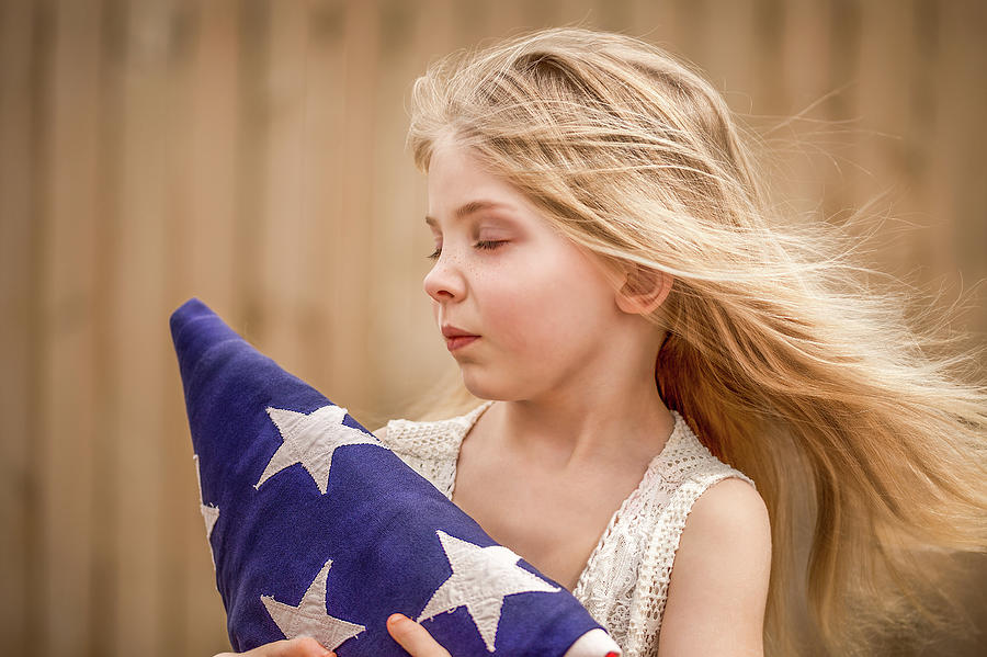 Young Patriot Photograph by Laura Bybee | Fine Art America