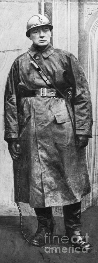 Young Sir Winston Churchill Photograph by Bettmann