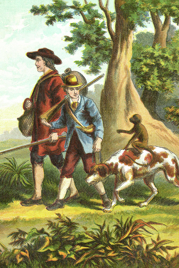 Young Turk Brought home on Turks Back Painting by Johann David Wyss