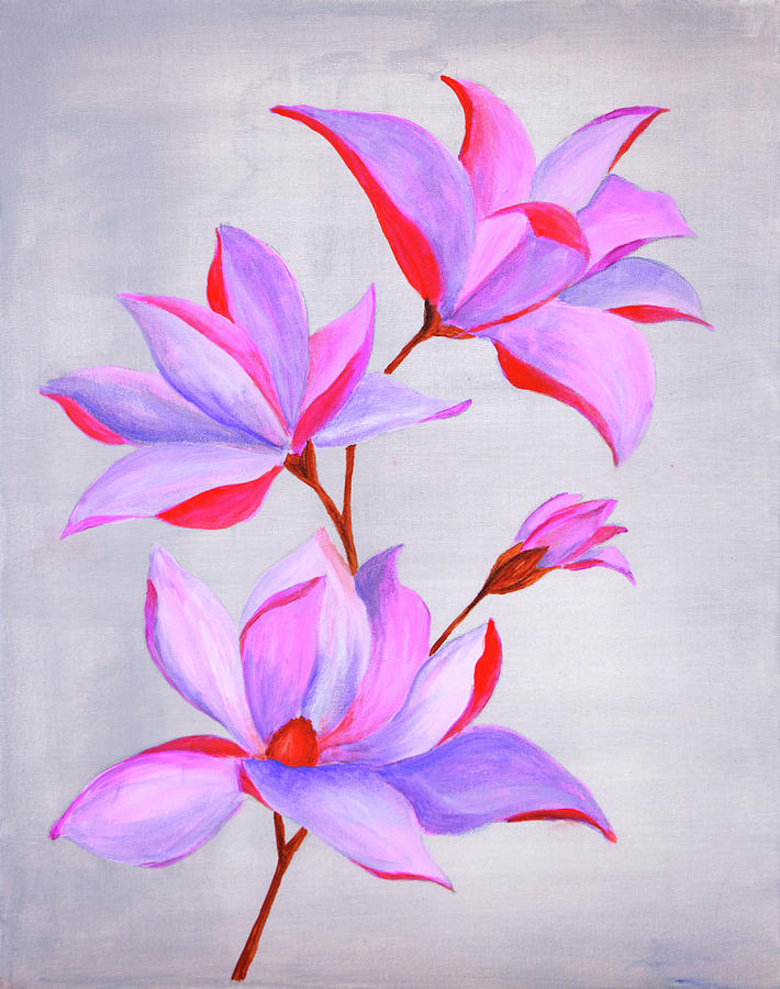 Magnolia Movie Painting - Younger Than Springtime by Iryna Goodall